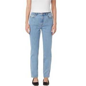 Frank and Oak The Kim Slim Jean in Light Wash Size 25